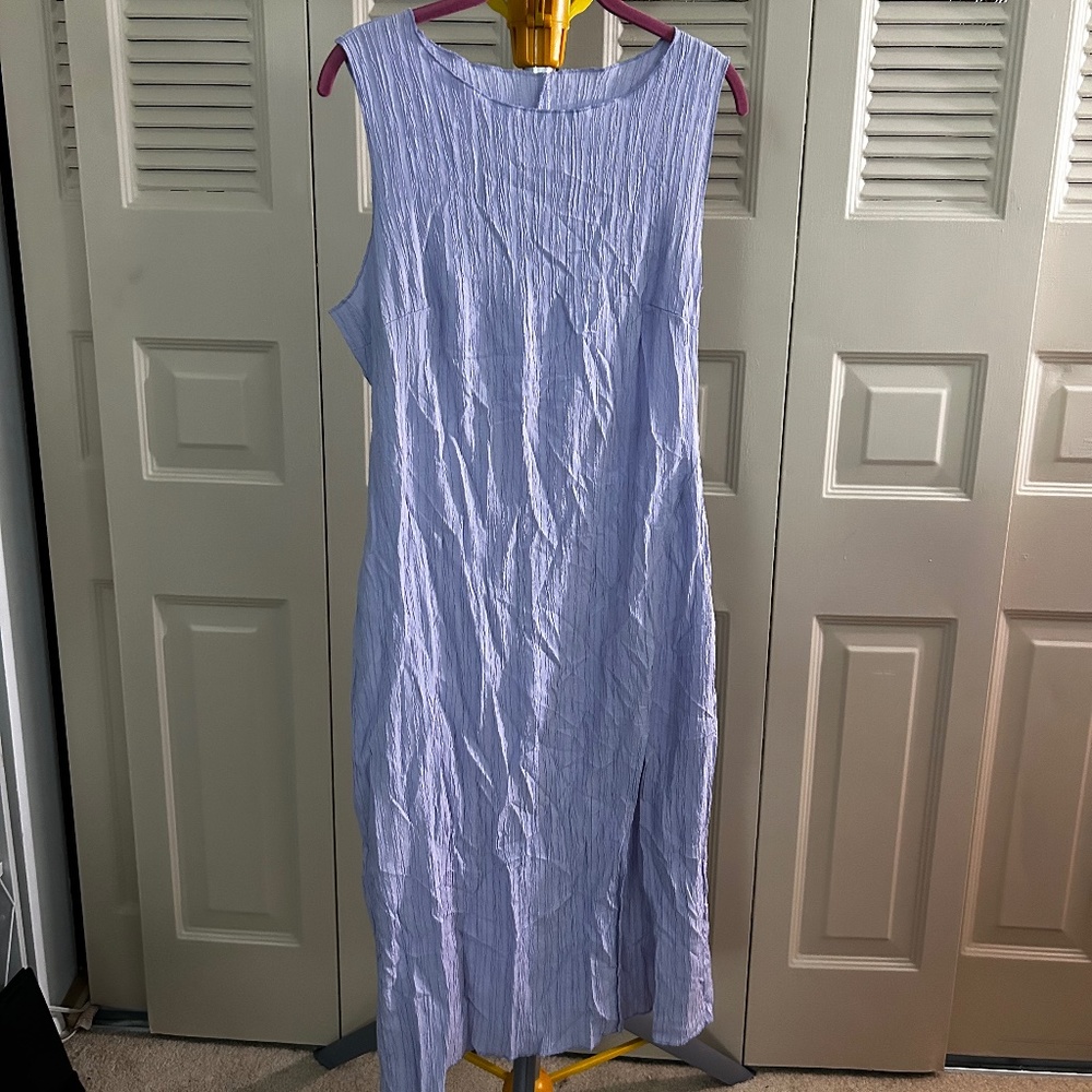 Large Lilac Midi Dress